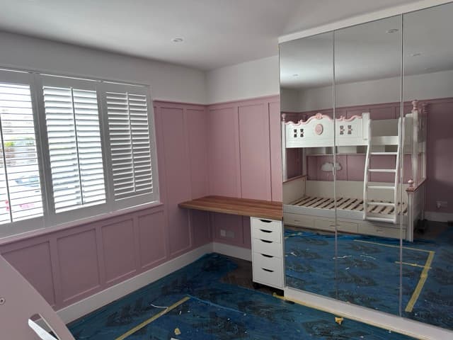 Bedroom Renovation after